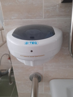 Сенсорный дозатор мыла для людей с ограниченными возможностями, 210 x 140 x105мм